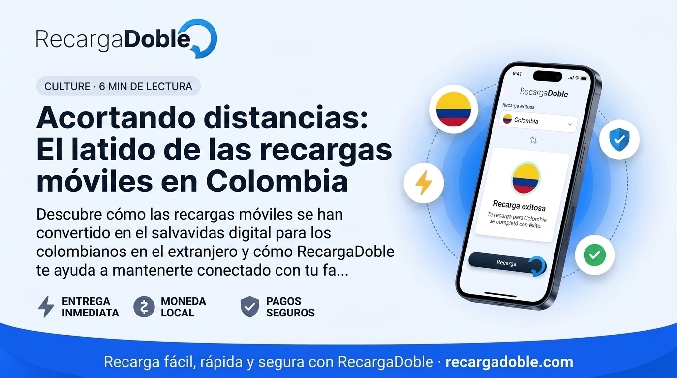Imagen describiendo Acortando distancias: El latido de las recargas móviles en Colombia