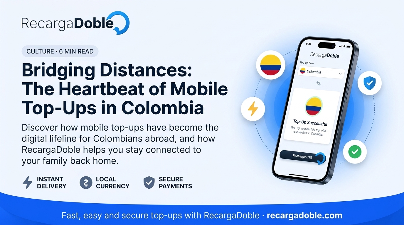 Image decrivant Combler les distances : Le cœur des recharges mobiles en Colombie