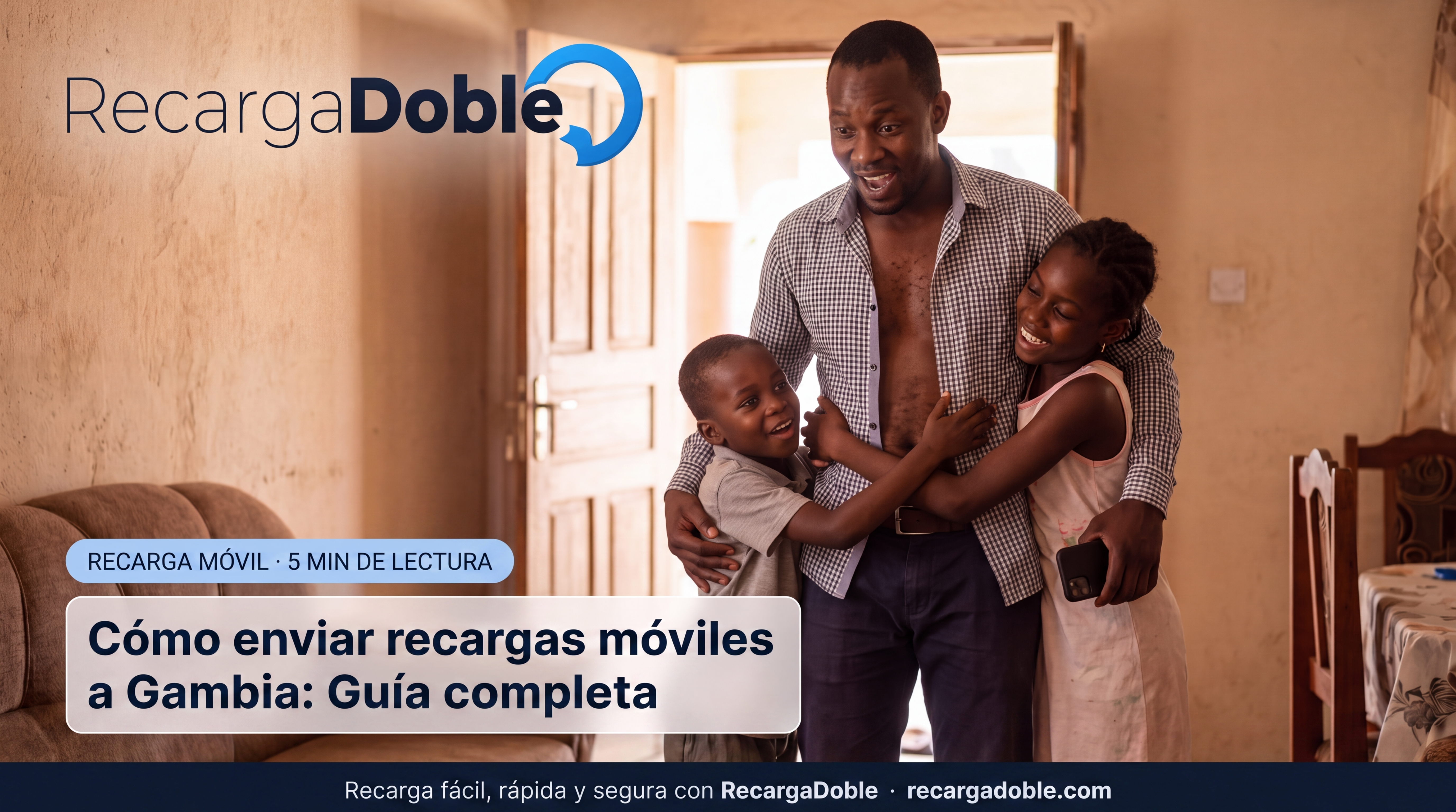 Imagen describiendo Cómo enviar recargas móviles a Gambia: Guía completa