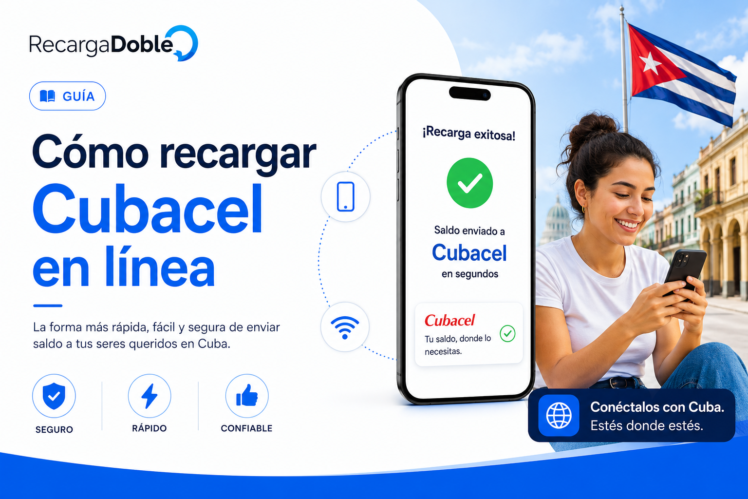Imagen describiendo Como recargar Cubacel online