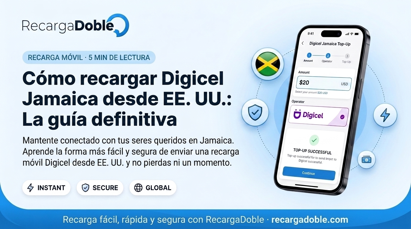 Imagen describiendo Cómo recargar Digicel Jamaica desde EE. UU.: La guía definitiva