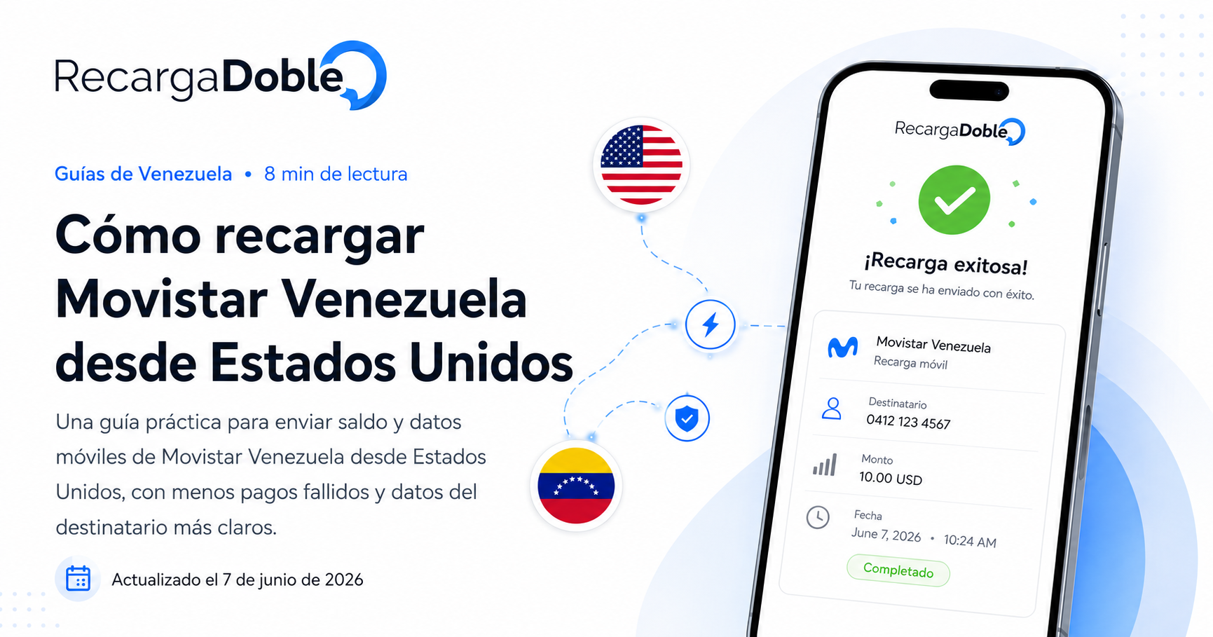 Imagen describiendo Como recargar Movistar Venezuela desde Estados Unidos