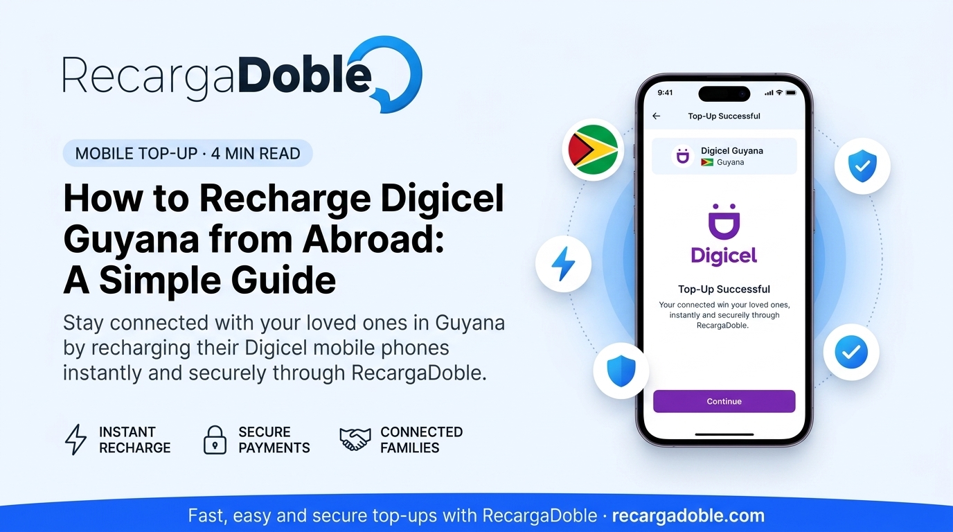 Image describing How to Recharge Digicel Guyana from Abroad: A Simple Guide