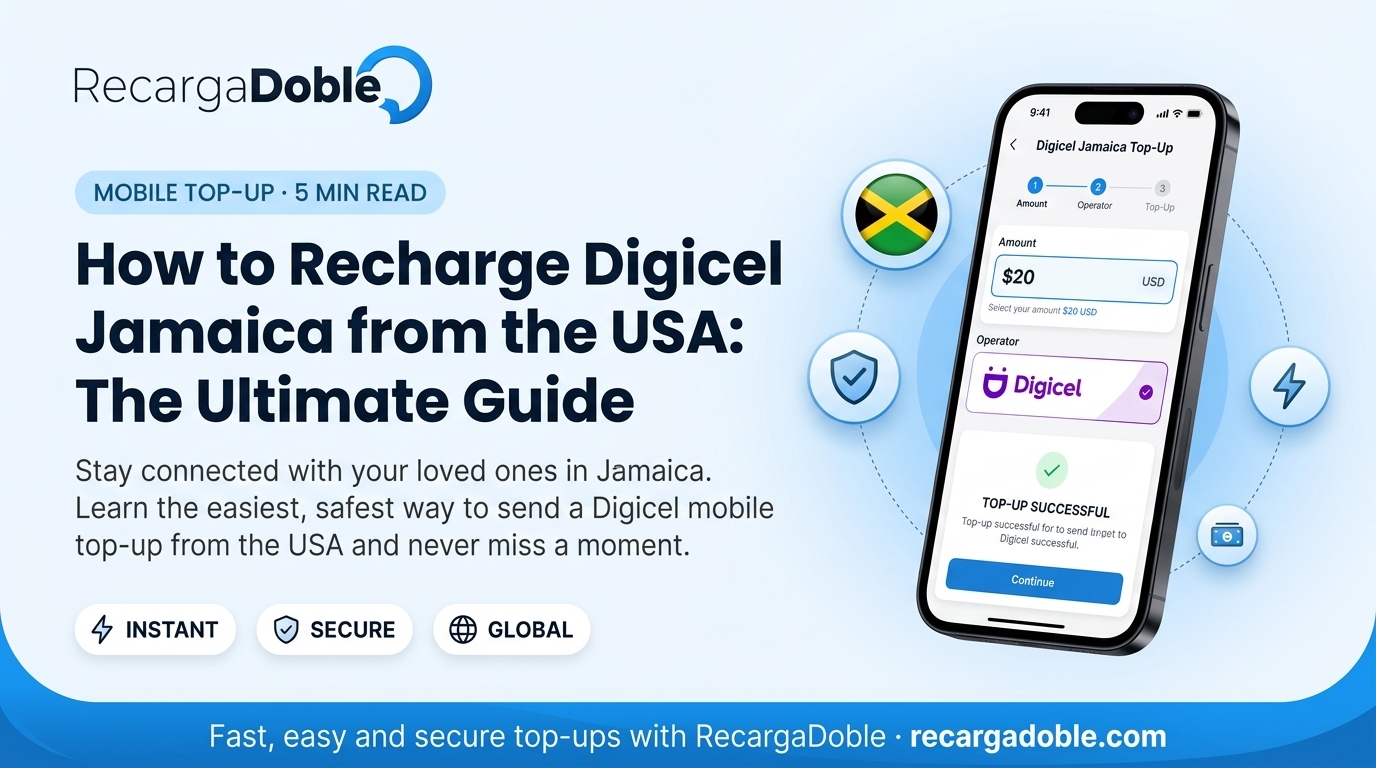 Image describing How to Recharge Digicel Jamaica from the USA: The Ultimate Guide