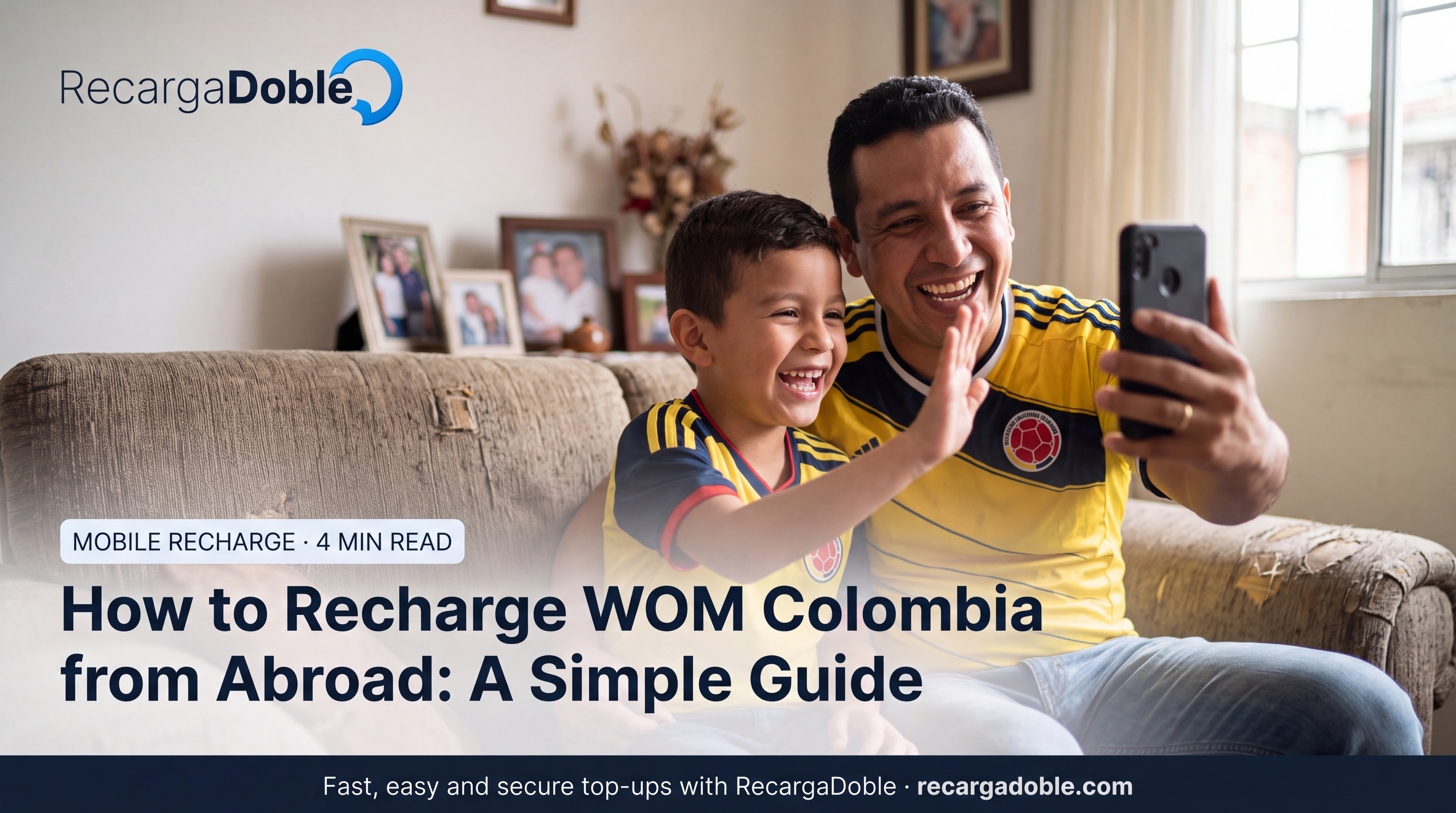 Image decrivant Comment recharger WOM Colombie depuis l'étranger : Guide simple