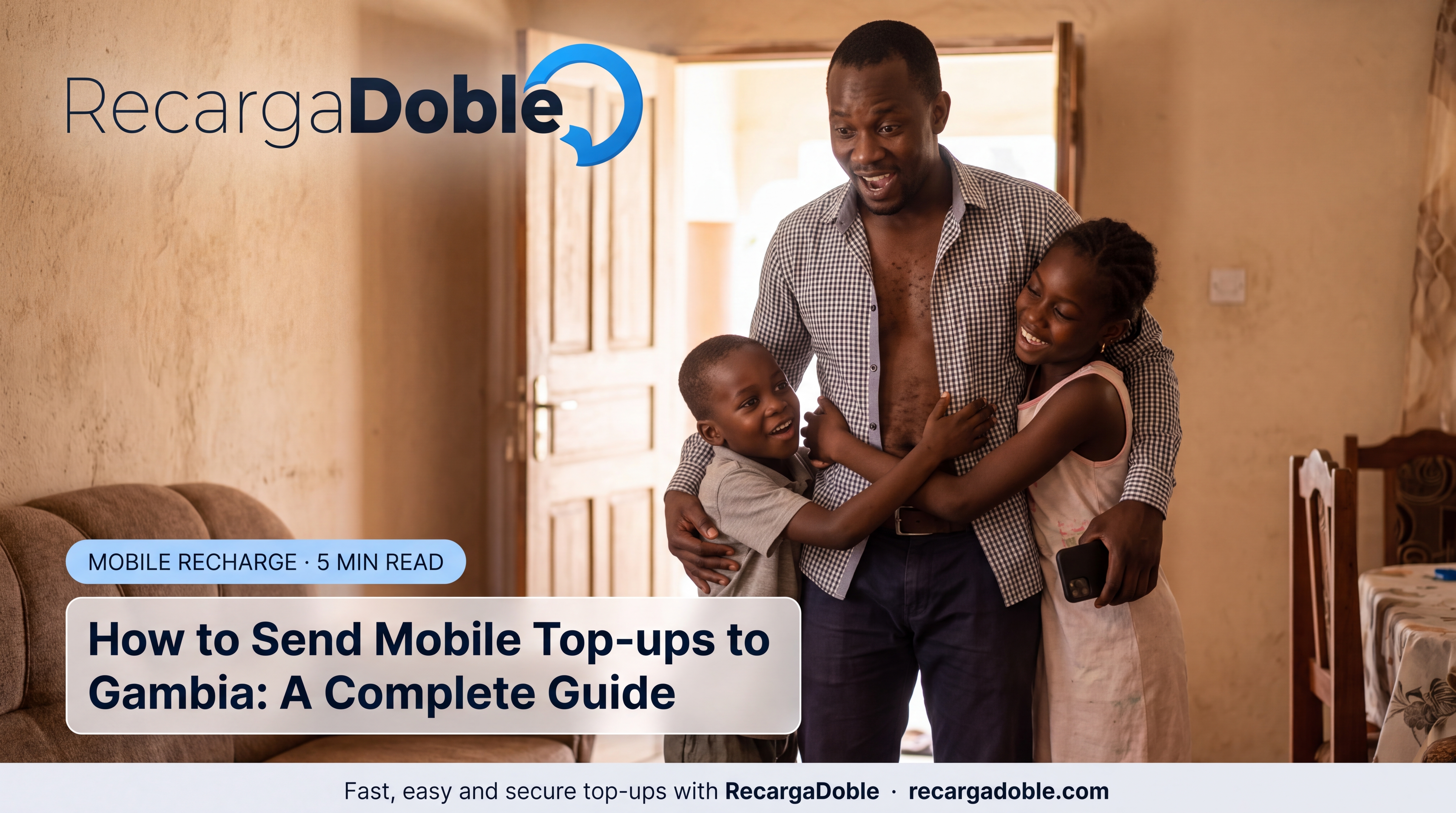 Image describing How to Send Mobile Top-ups to Gambia: A Complete Guide
