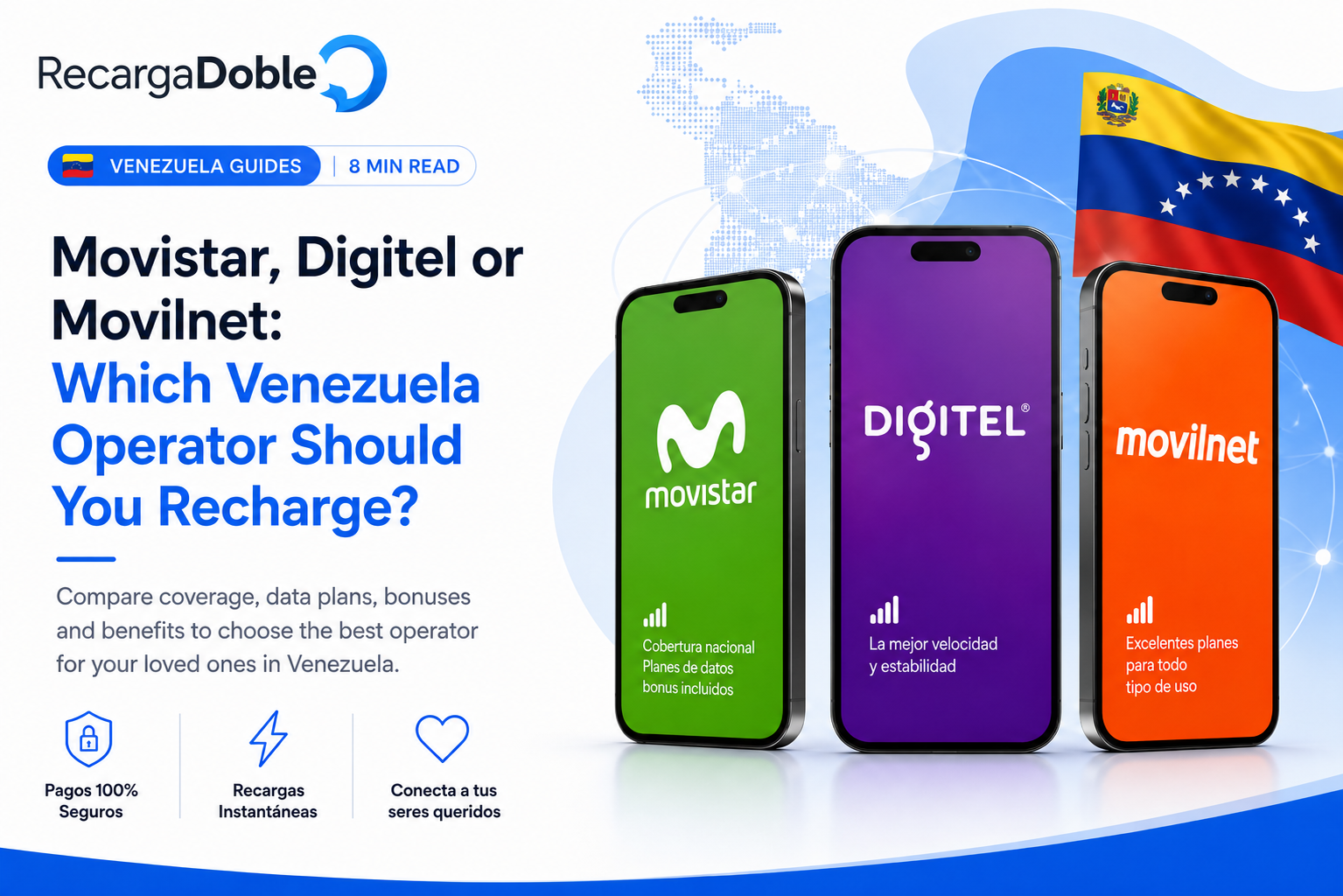 Image decrivant Movistar, Digitel ou Movilnet : quel operateur recharger au Venezuela