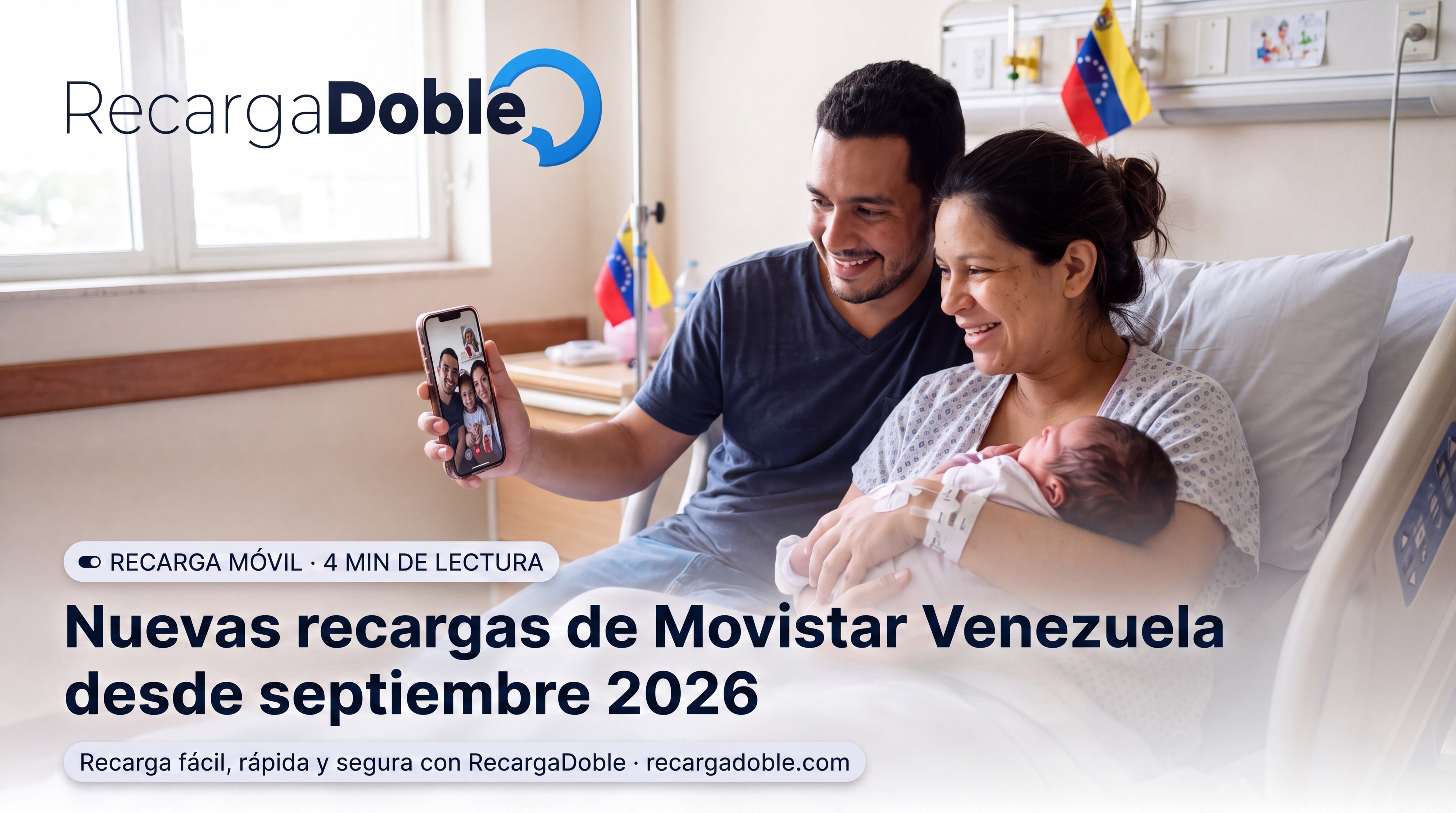Imagen describiendo Nuevas recargas de Movistar Venezuela desde septiembre 2026